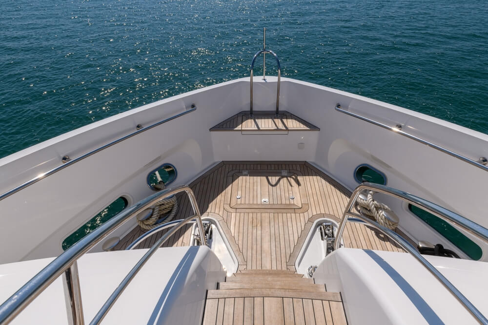 pokład jachtu