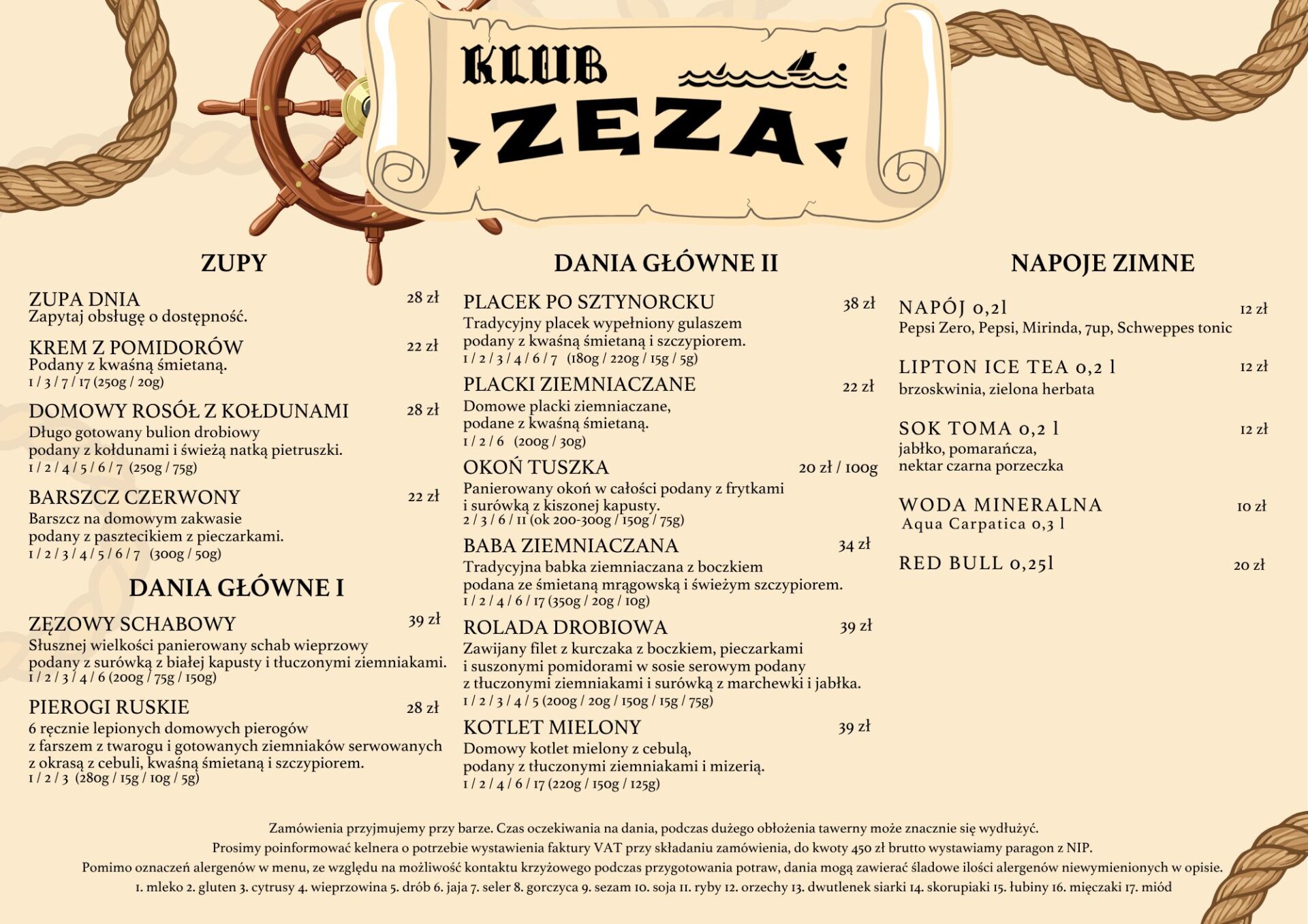 Zęza menu 26' poprawione